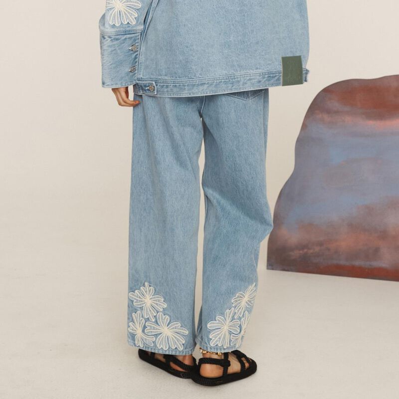 ALÉMAIS Charlene Denim Jean image number 1
